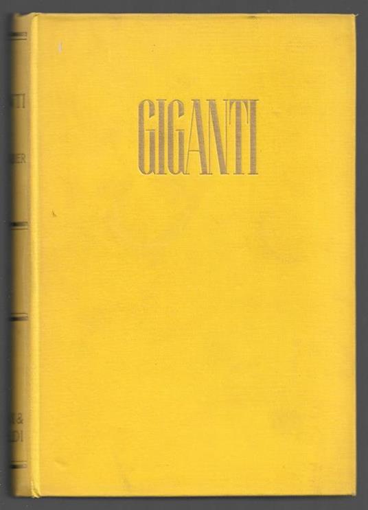 Giganti - Edna Ferber - copertina