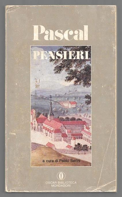 Pensieri - Blaise Pascal - copertina