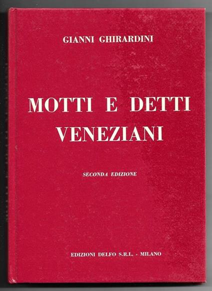 Motti e detti veneziani - copertina