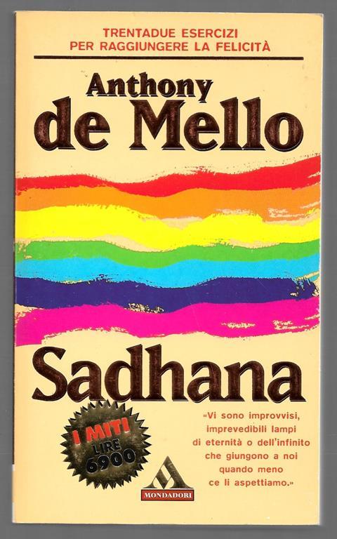 Sadahana - Anthony De Mello - copertina