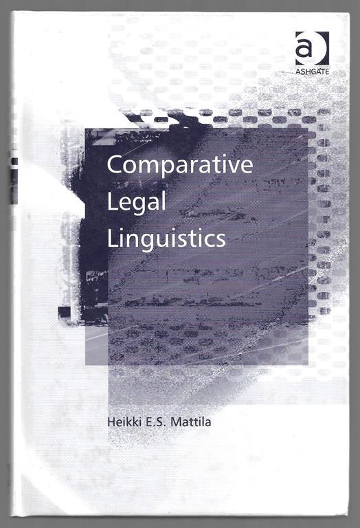 Comparative Legal Linguistic - copertina