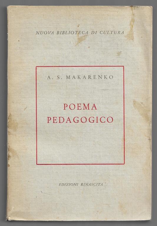 Poema pedegagico - copertina