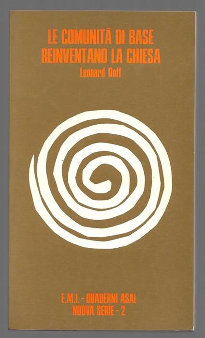 Le comunità di base reinventano la chiesa - Leonardo Boff - copertina