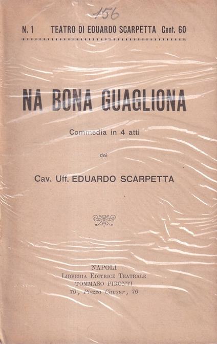 Na bona Guagliona - Eduardo Scarpetta - copertina