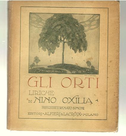 Gli Orti - Nino Oxilia - copertina