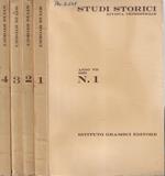 Studi storici anno VII 1966 N. 1, 2, 3-4