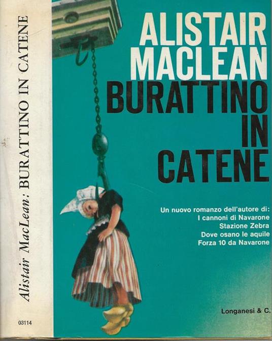 Burattino in catene - Alistair Maclean - copertina