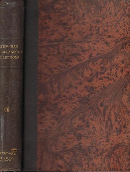 Smithsonian Miscellaneous Collections Vol. LX - copertina