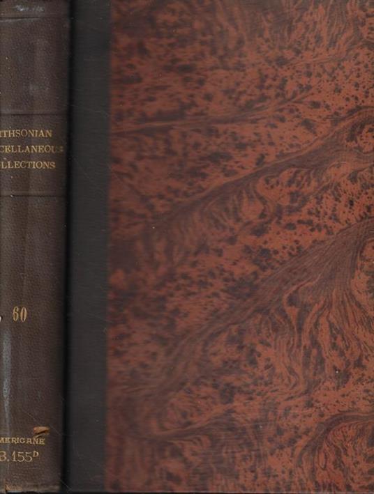 Smithsonian Miscellaneous Collections Vol. LX - copertina