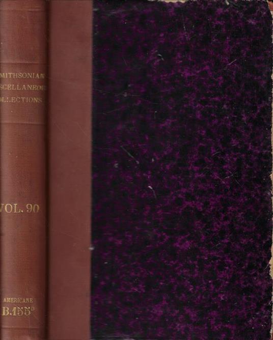 Smithsonian Miscellaneous Collections Vol. LC - copertina