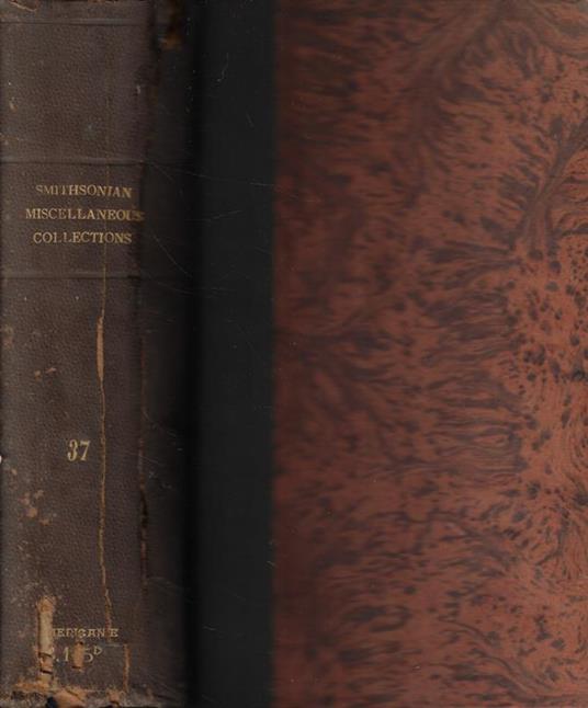 Smithsonian Miscellaneous Collections Vol. XXXVII - copertina