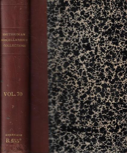 Smithsonian Miscellaneous Collections Vol. LXX - copertina