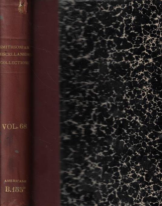 Smithsonian Miscellaneous Collections Vol. LXVIII - copertina