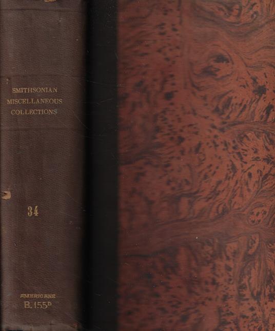 Smithsonian Miscellaneous Collections Vol. XXXIV - copertina