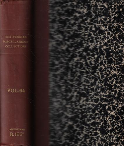 Smithsonian Miscellaneous Collections Vol. LXIV - copertina