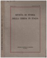 Rivista di storia della chiesa in Italia