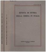 Rivista di Storia della Chiesa in Italia - Anno LII n. 1 e 2