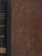 Appendice alla Gazzetta chimica italiana Vol. 2 annata 1884