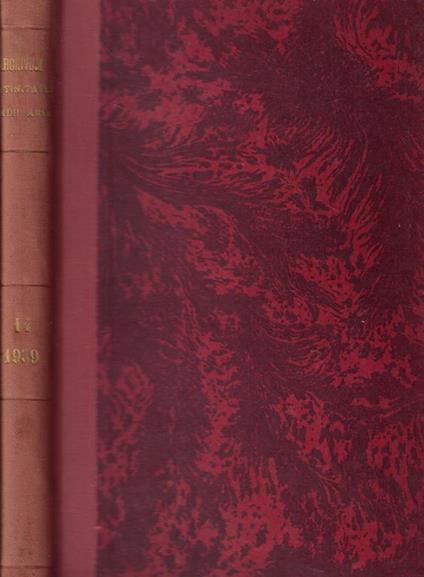 Archivum Latinitatis Medii Aevi Anno 1939 Tomo XIV - copertina