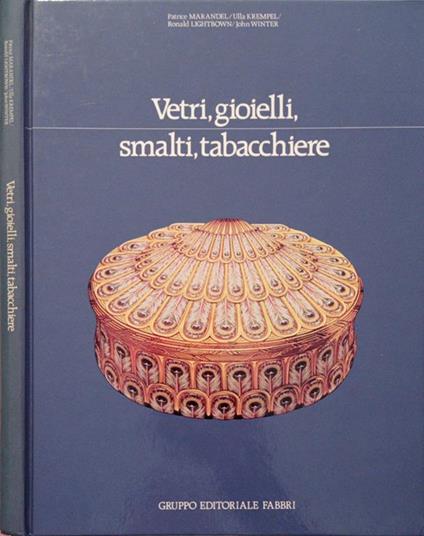 Vetri, gioielli, smalti, tabacchiere - copertina