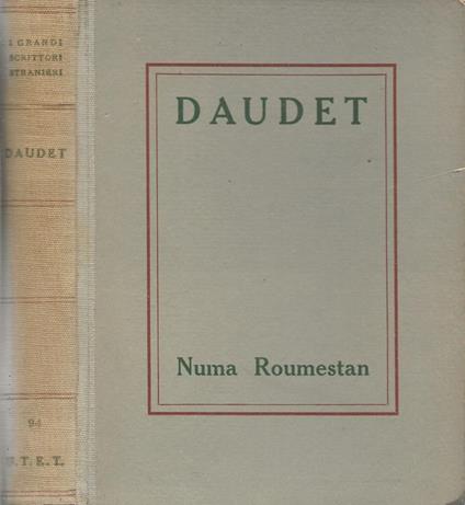 Numa Roumestan - Daudet - copertina