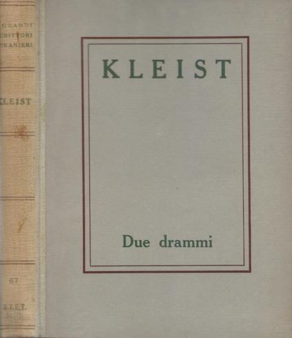 Due drammi - Reinhard Kleist - copertina