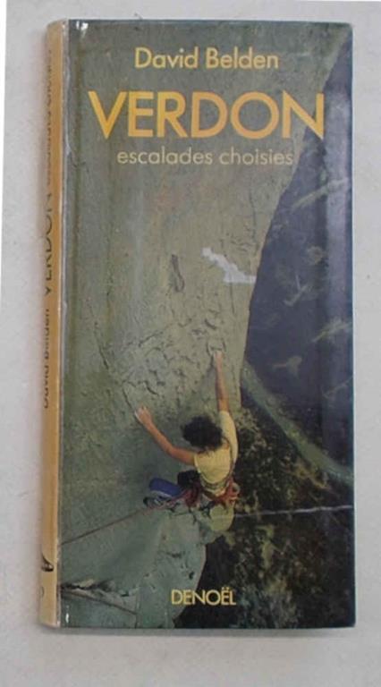 Verdon escalades choisies - copertina
