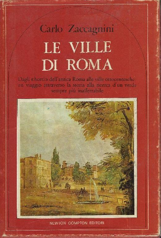 Le Ville Di Roma - Carlo Zaccagnini - copertina