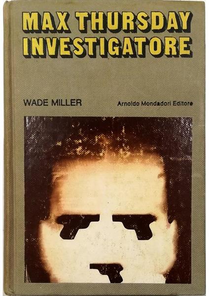 Max Thursday investigatore - copertina