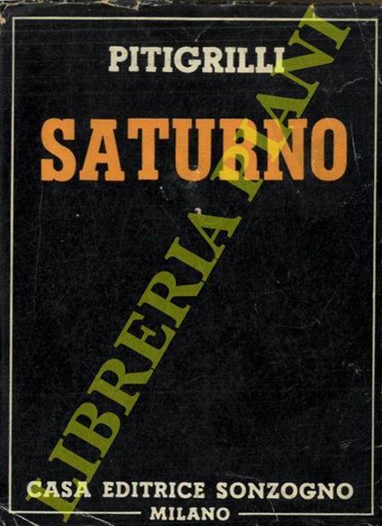 Saturno - Pitigrilli - copertina