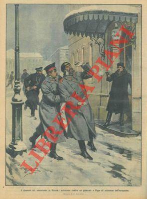 Attentato contro un generale a Riga ed uccisione dell'assassino - A. Beltrame - copertina