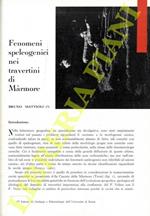 Fenomeni speleogenici nei travertini di Marmore