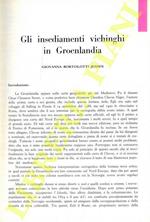 Gli insediamenti vichinghi in Groenlandia