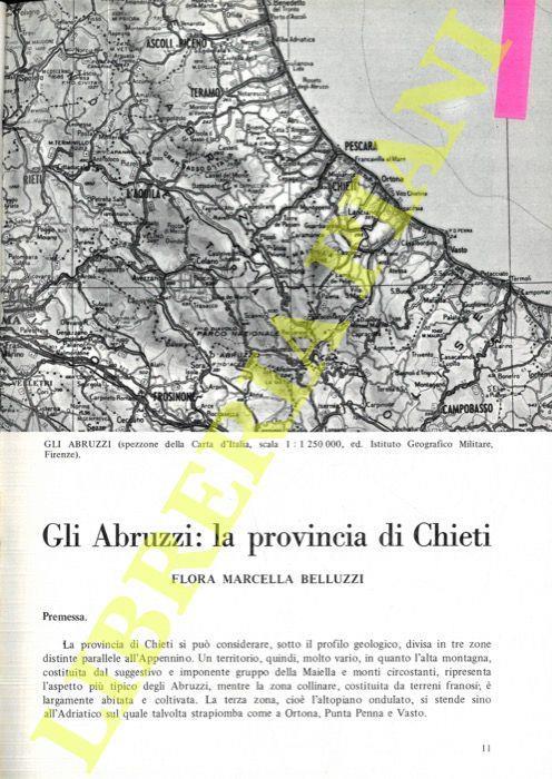 Gli Abruzzi: la provincia di Chieti - copertina