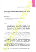 Il Caricetum lasiocarpae Koch 1926 del Lago Pudro in Trentino