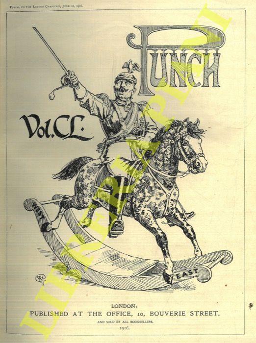 Punch or the London Charivari. 1916. Vol. 150 e 151 - copertina