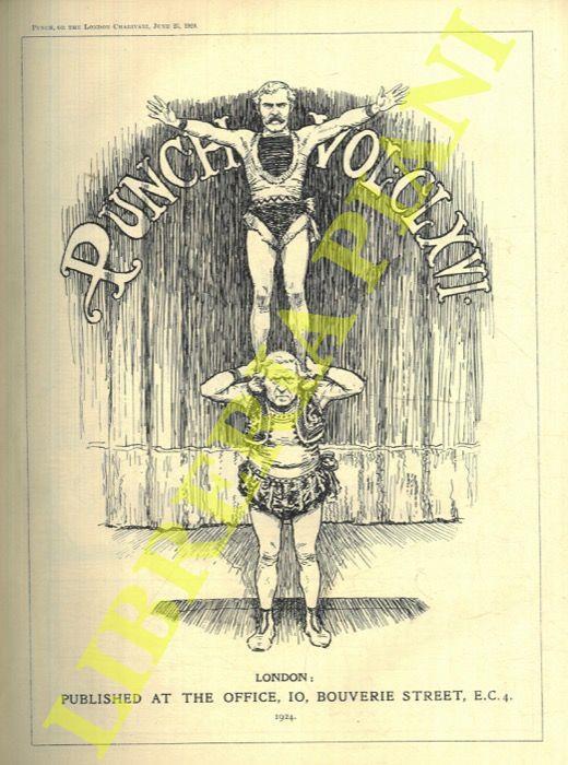 Punch or the London Charivari. 1924. Vol. 166 e 167 - copertina