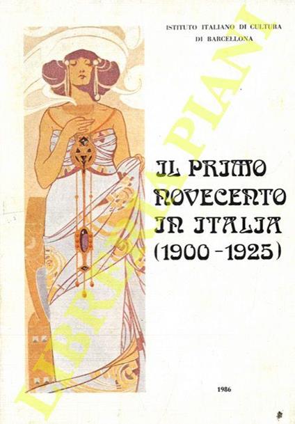 Il Primo Novecento in Italia (1900-1925) - copertina