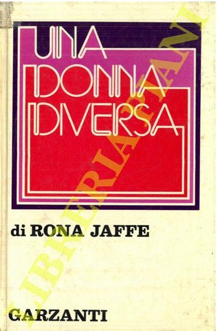 Una donna diversa - R. Jaffe - copertina