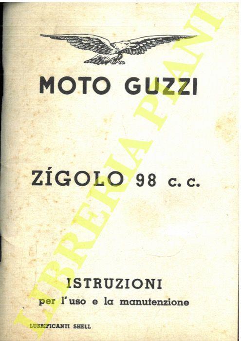 Moto Guzzi. Zigolo 98 cc. Istruzioni per l'uso e la manutenzione - copertina