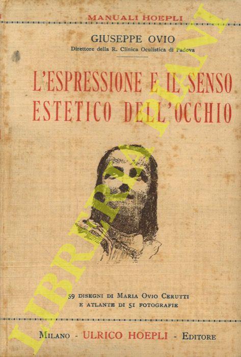 Espressione e senso estetico dell'occhio - Giuseppe Ovio - copertina