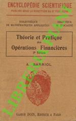 Théorie et Pratique des Opérations Financières
