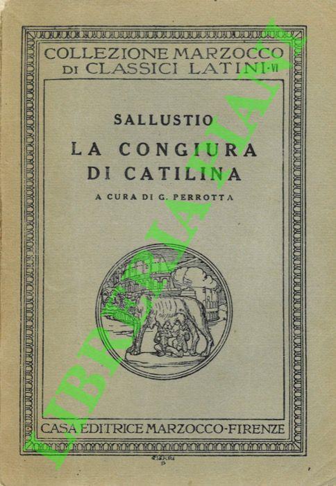 La congiura di Catilina, a c. di G. Perrotta - C. Crispo Sallustio - copertina