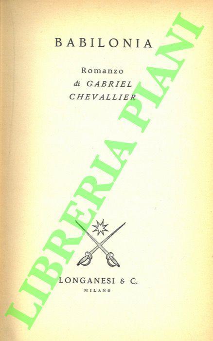 Babilonia - copertina