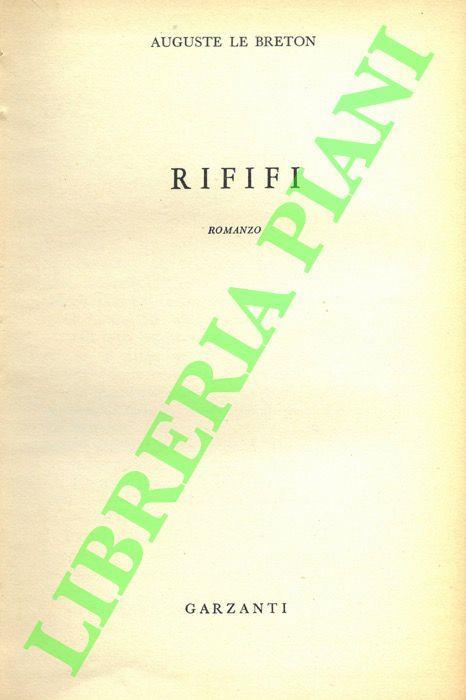 Rififi - Le Breton - copertina