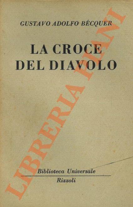 La croce del diavolo - Gustavo Adolfo Bécquer - copertina