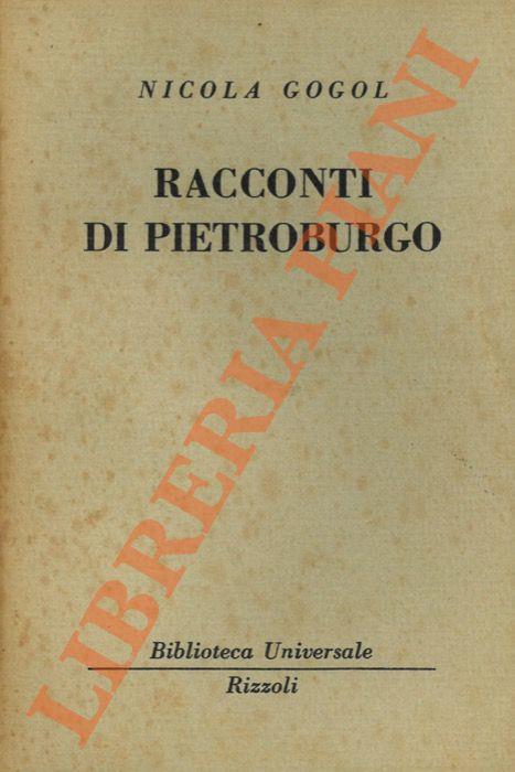 Racconti di Pietroburgo - Nikolaj Gogol' - copertina