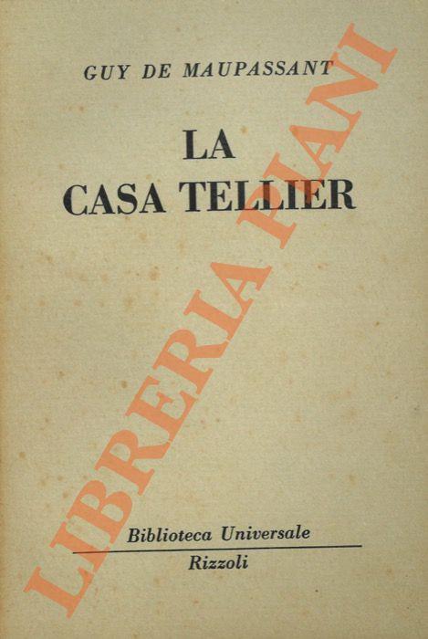 La casa Tellier - Guy de Maupassant - copertina