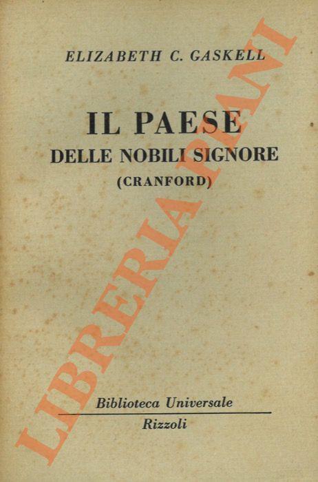 Il paese delle nobili signore (Cranford) - Elizabeth Gaskell - copertina