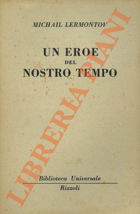 Un eroe del nostro tempo - Michail Jur'evi Lermontov - copertina